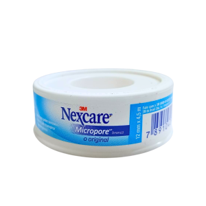NEXCARE MICROPORE BLANCO 12MM X 4.5M X UNIDAD