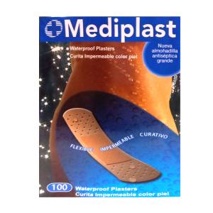 CURITA IMPERMEABLE COLOR PIEL X UNIDAD MEDIPLAST
