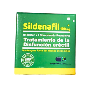 SILDENAFIL 100MG X COMPRIMIDO DISPROFARMA