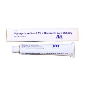 SULFATO BACITRACINA +  NEOMICINA 500 POMADA X 15 G - IDA