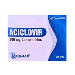 ACICLOVIR 800 MG X COMPRIMIDO KRISHPAR