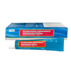BETAMETASONA  + GENTAMICINA  CREMA DERMICA X 15 G