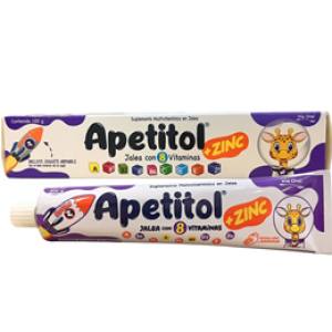 APETITOL + ZINC - JALEA X 100 G