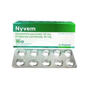 NYVEM 10 MG/ 10 MG X COMP. RECUB.
