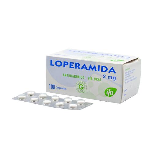 LOPERAMIDA 2 MG X COMPRIMIDO IFA