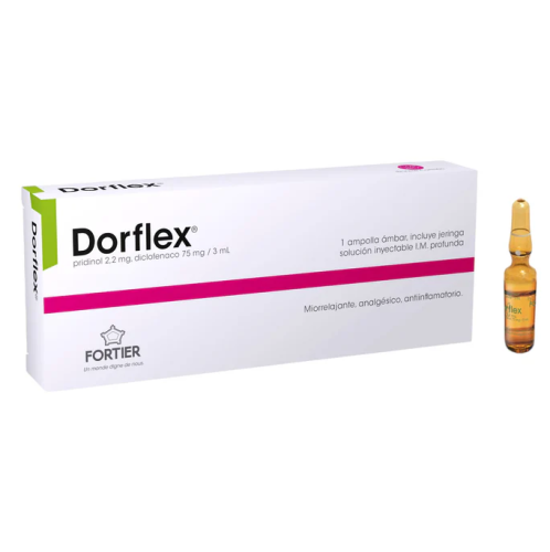 DORFLEX 2.2 MG/75 MG X AMPOLLA 3 ML