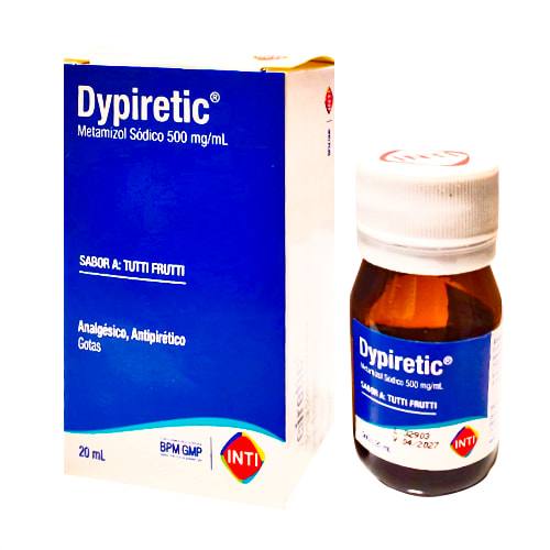 DYPIRETIC 500 MG GOTAS X 20 ML