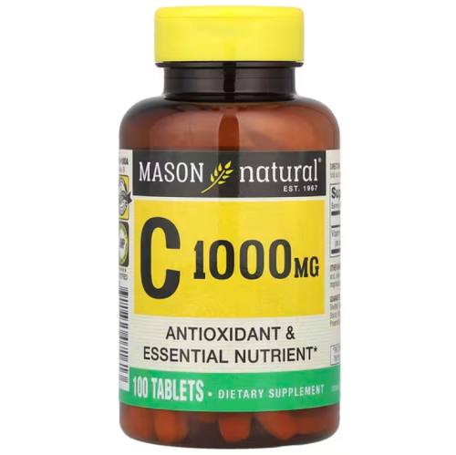 VITAMINA C 1000 MG X TABLETA - MASON NATURAL