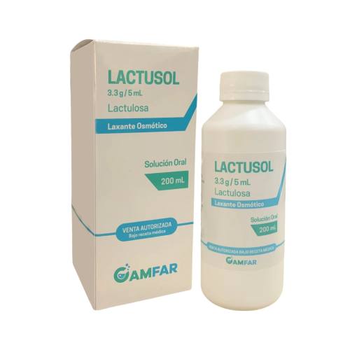 LACTUSOL 3.3G/5ML X 200 ML