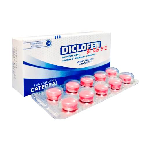 DICLOFEN B1 B6 B12 COMPRIMIDO