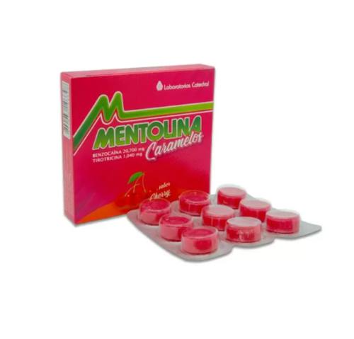 MENTOLINA CARAMELOS CHERRY X UNIDAD