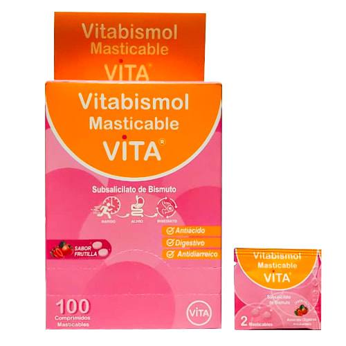 VITABISMOL MASTICABLE X SOBRE 2 COMP. MASTIC.