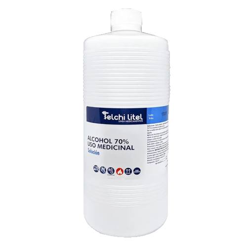 ALCOHOL MEDICINAL 70% X 1 LITRO - TELCHI