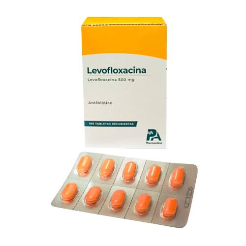 LEVOFLOXACINA 500 MG X TAB. RECUB - (PH)