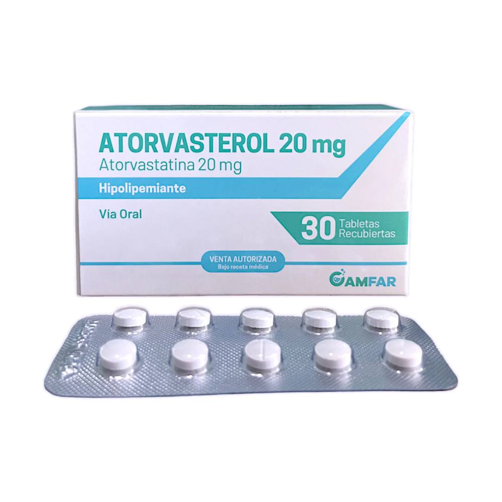 ATORVASTEROL 20 MG X TAB. RECUB