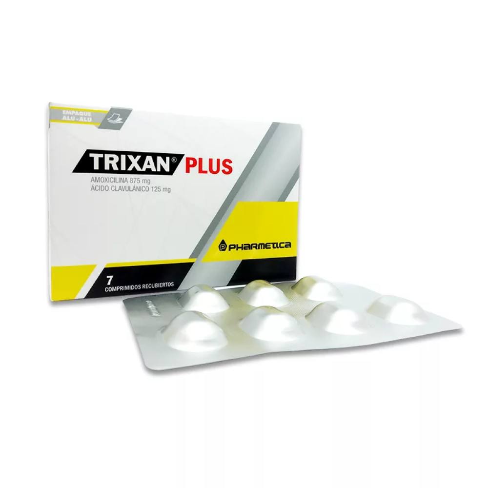 TRIXAN PLUS 875MG/125MG X COMP. RECUB.