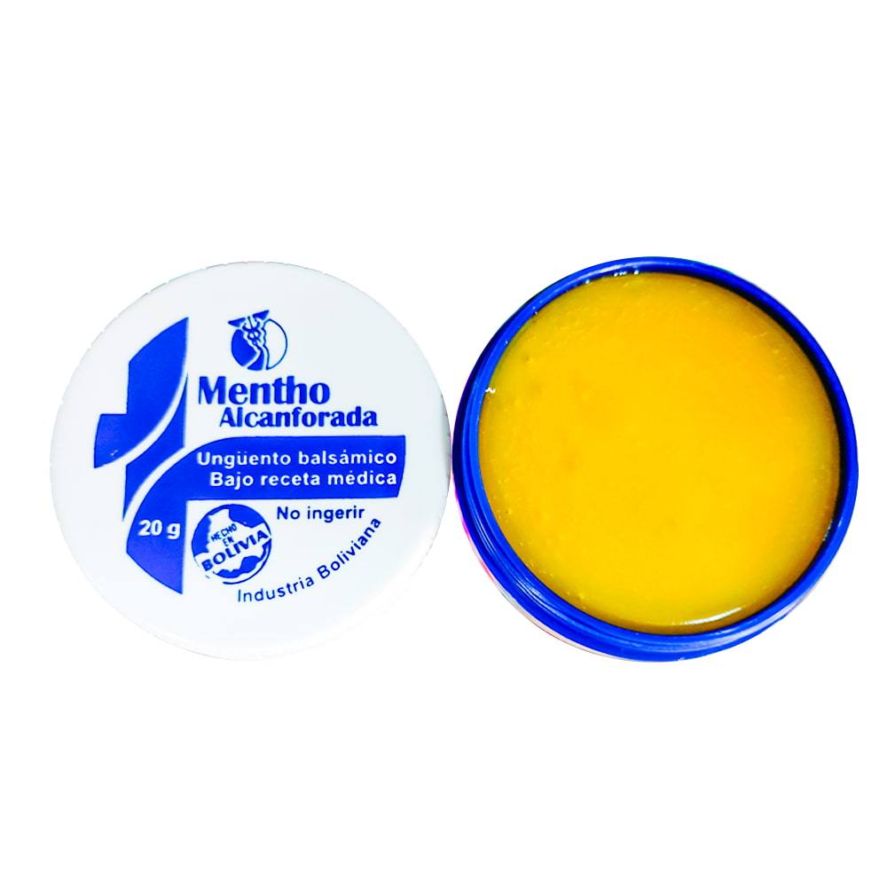 MENTHO ALCANFORADO POMADA X 20 G