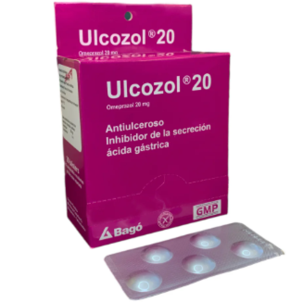 ULCOZOL 20 MG X CAPSULA