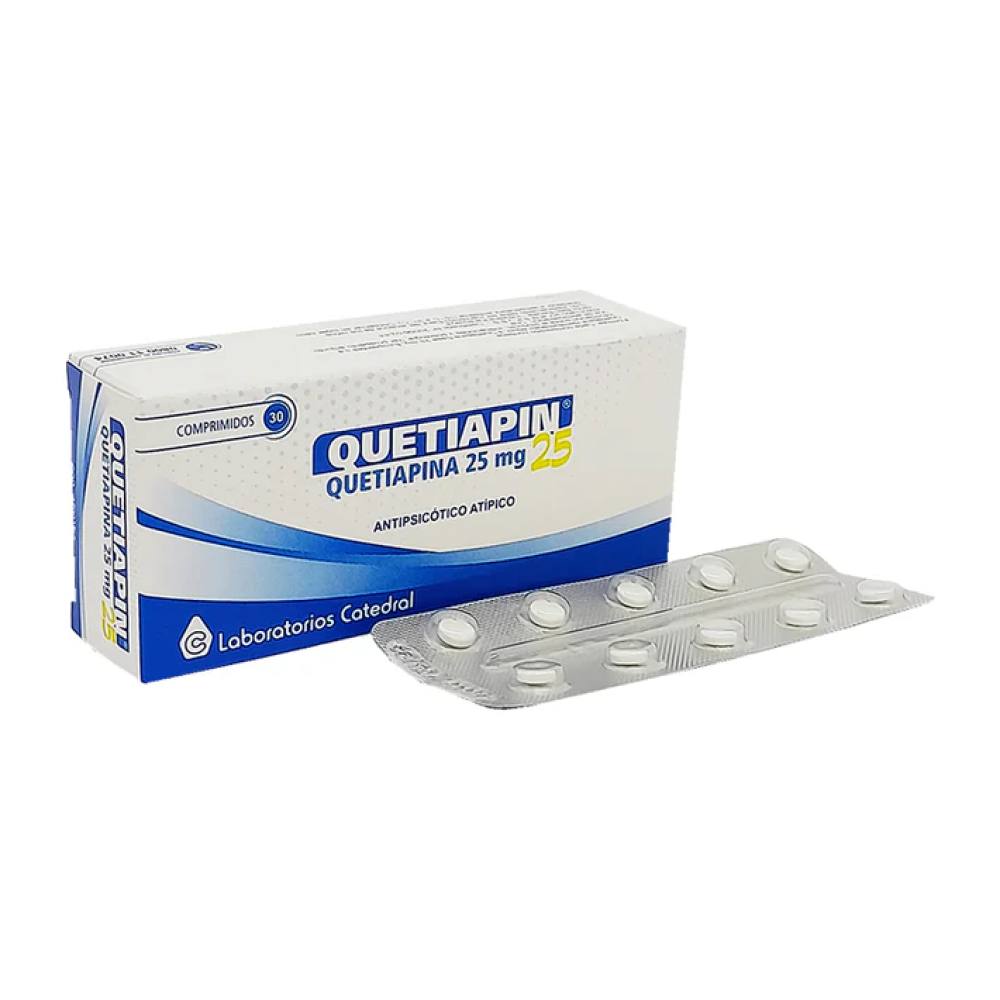 QUETIAPIN 25 MG X COMP. CUAD.