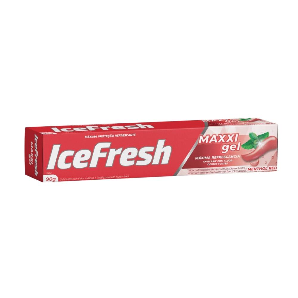 ICEFRESH MENTHOL RED GEL DENTAL X 90G