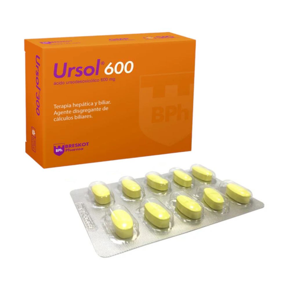 URSOL 600 MG X COMP. RECUB.