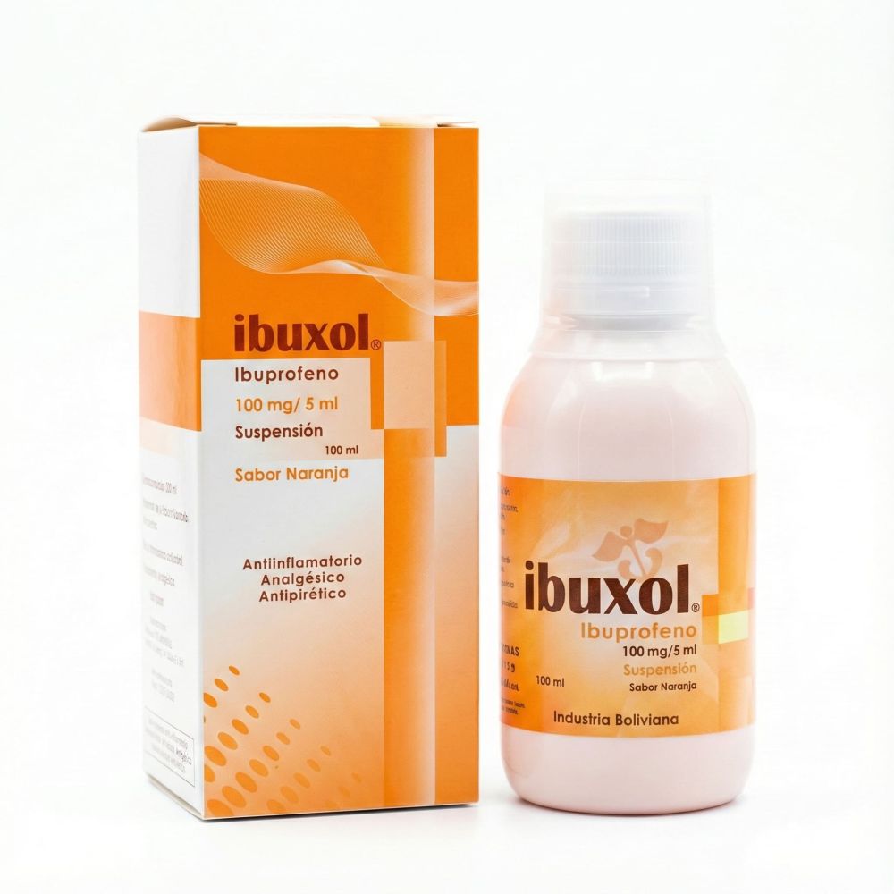 IBUXOL (IBUPROFENO) 100 MG /5ML X 100 ML