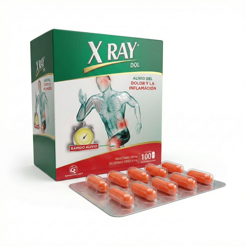 X RAY (PARACETAMOL 500 MG) X TAB. RECUB.