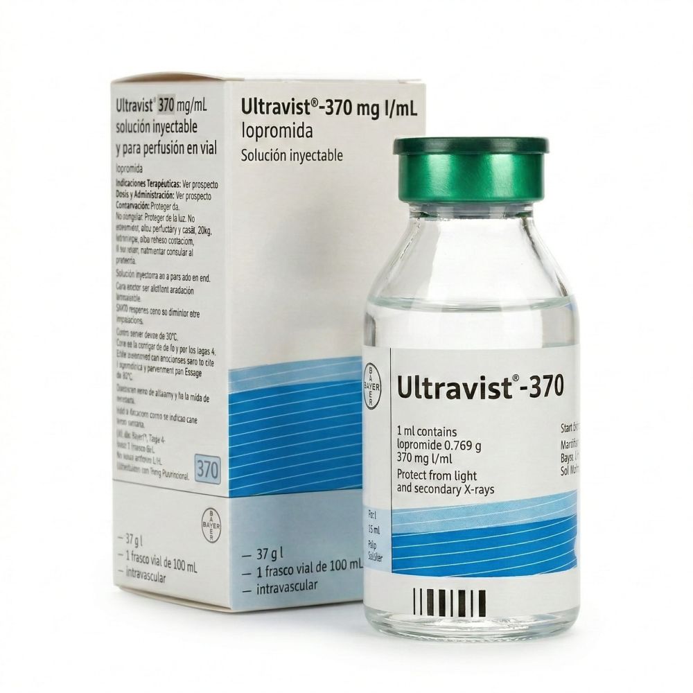ULTRAVIST 370 MG SOLUCION  X 100 ML