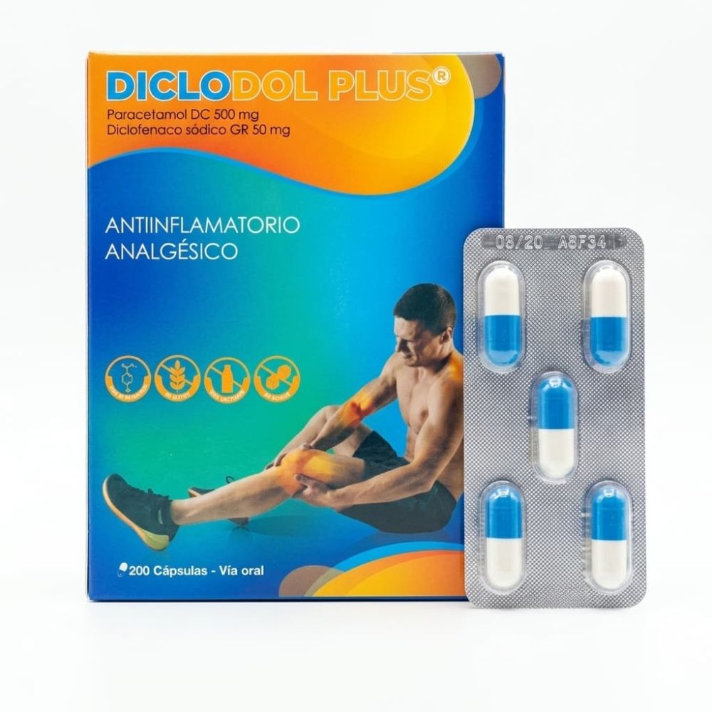 DICLODOL PLUS X CAPSULA