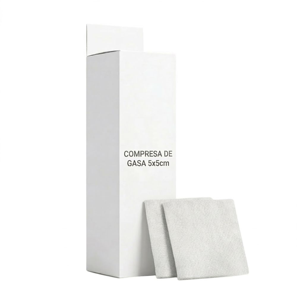 COMPRESA DE GASA 5X5CM - GENERICO