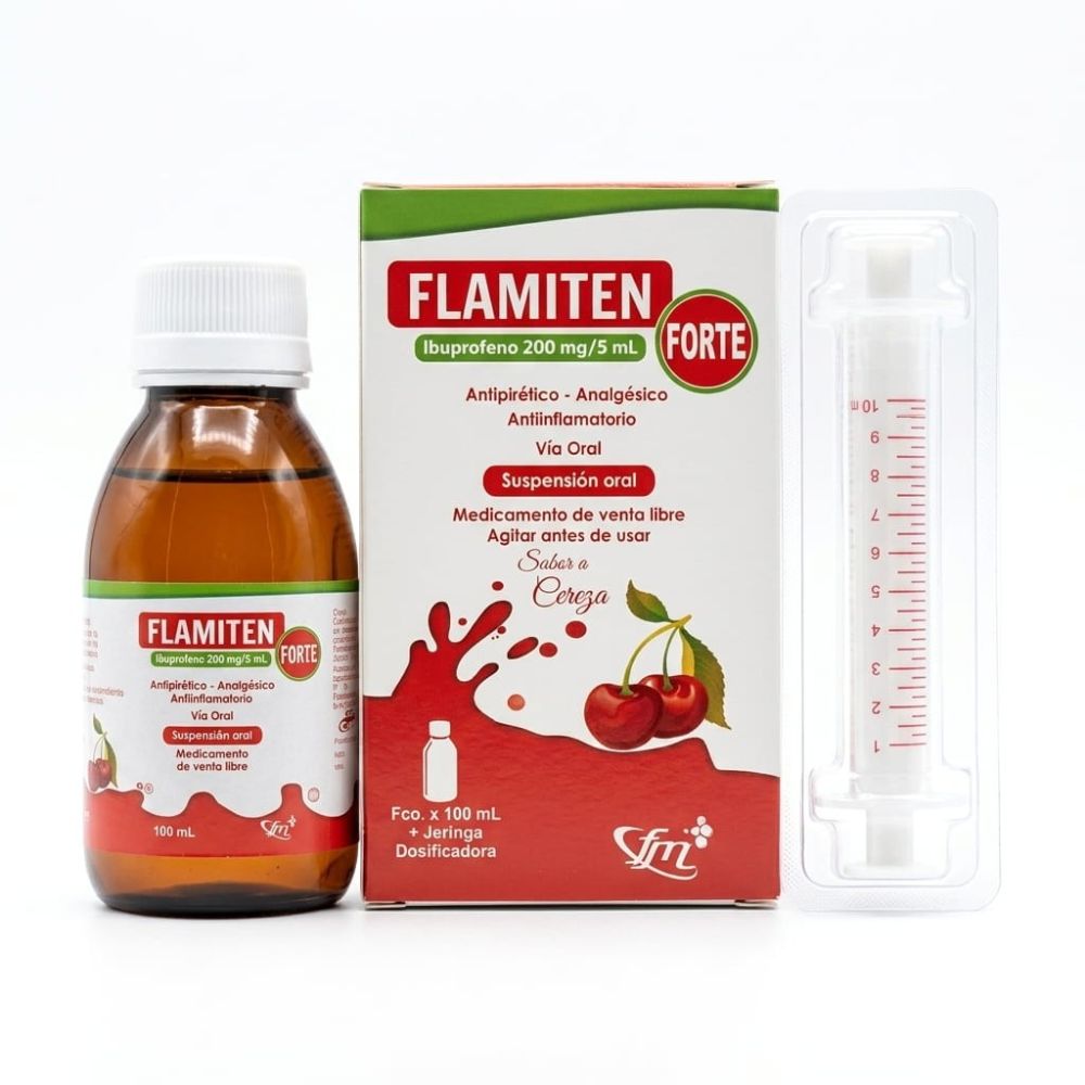 FLAMITEN FORTE SUSP. X 100 ML