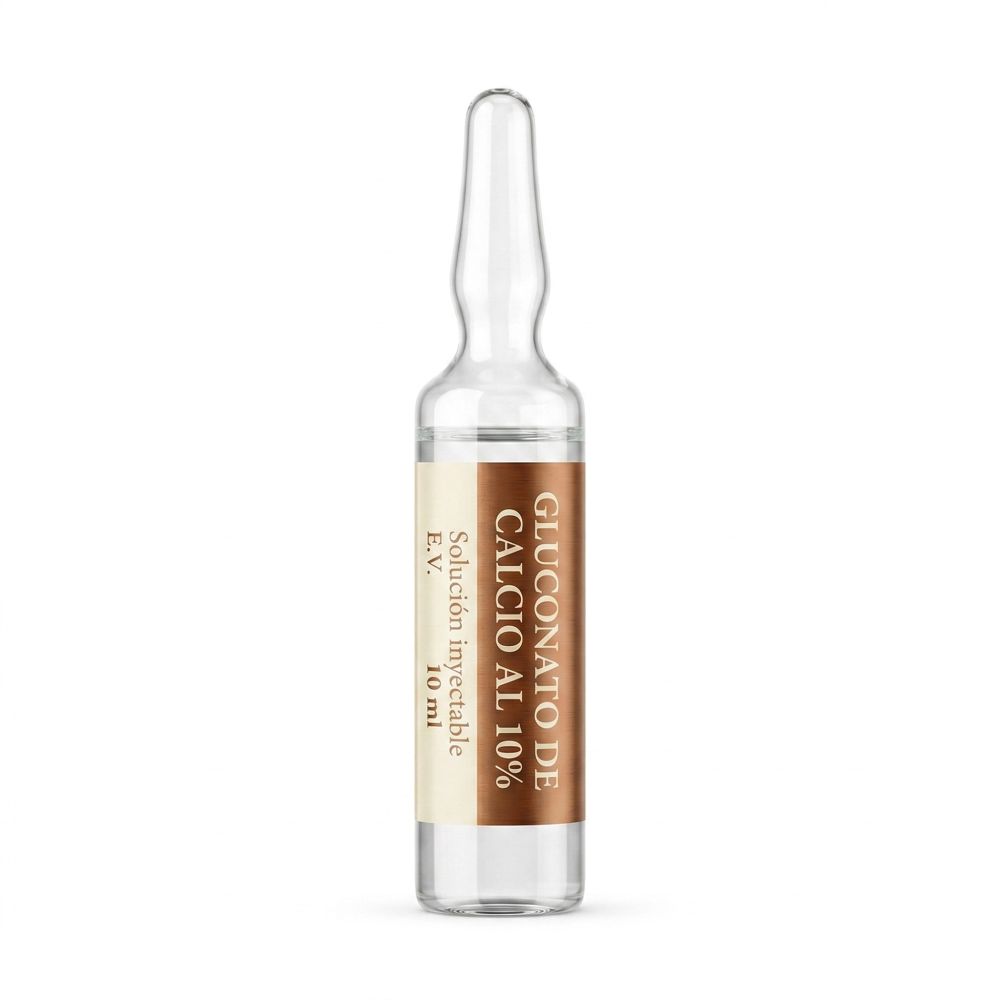 GLUCONATO DE CALCIO 10% 10 ML X AMPOLLA