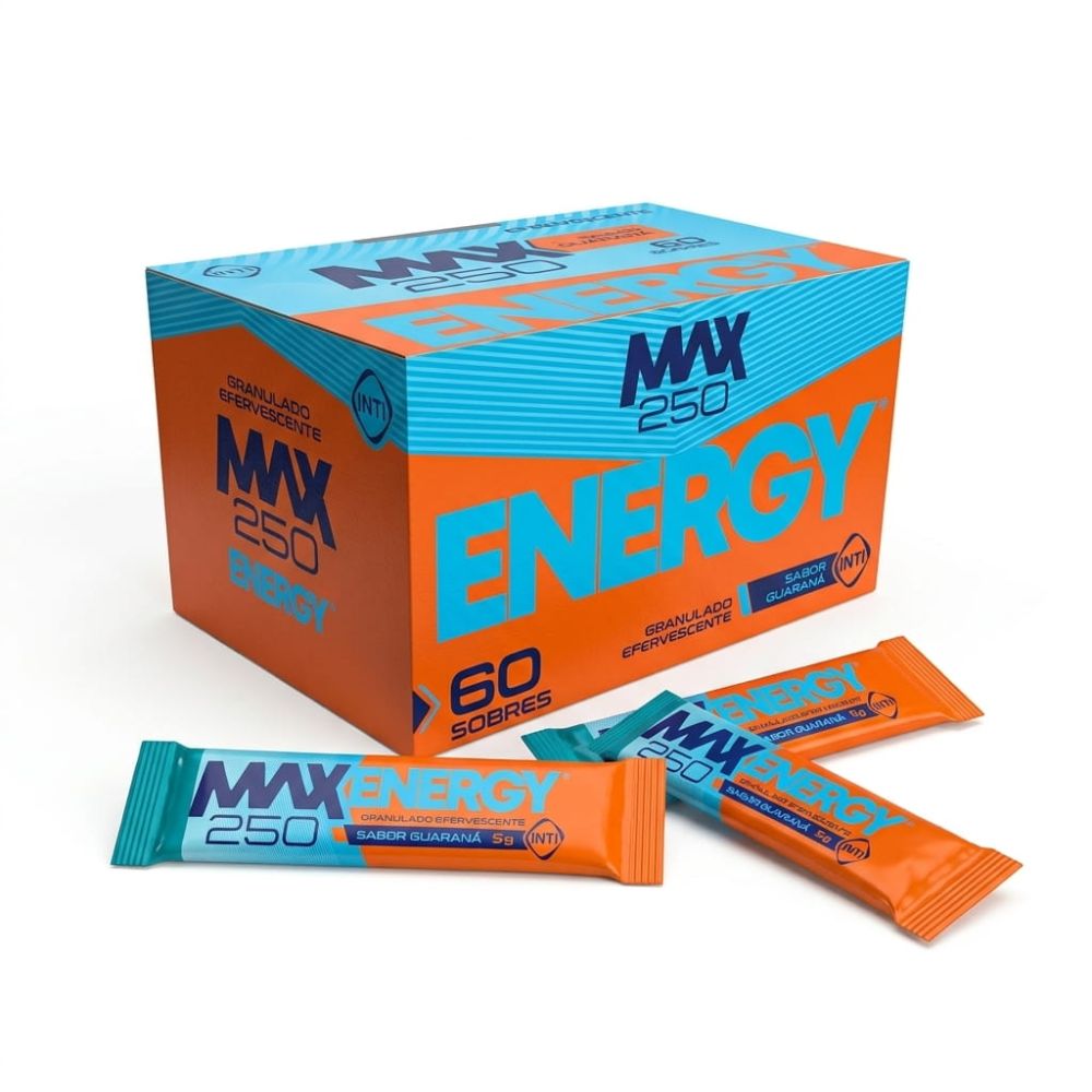 MAX 250 ENERGY GUARANA X SOBRE