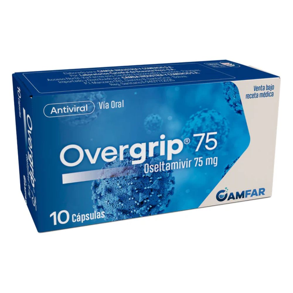 OVERGRIP (OSELTAMIVIR) 75MG X CAPSULA