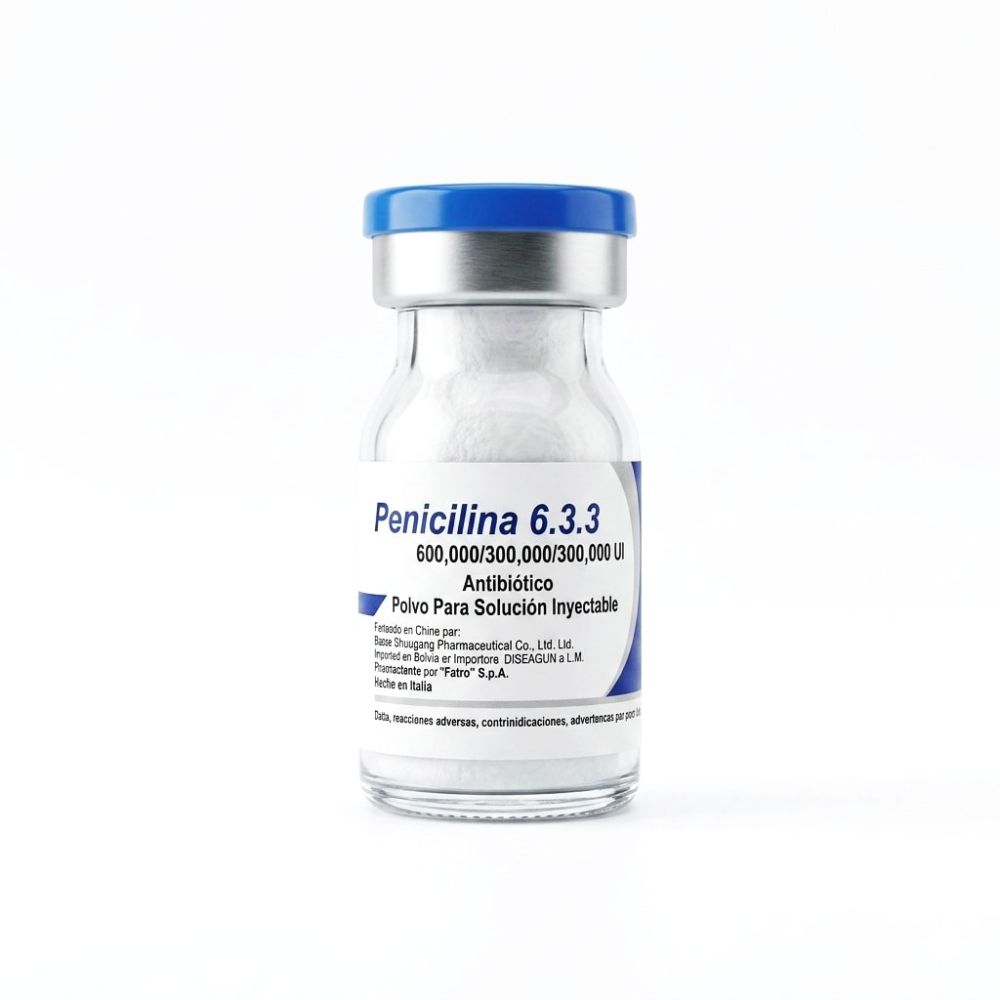 PENICILINA 6.3.3 X VIAL - DISMEDIN