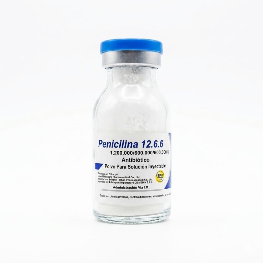 PENICILINA 12.6.6 X VIAL - DISMEDIN
