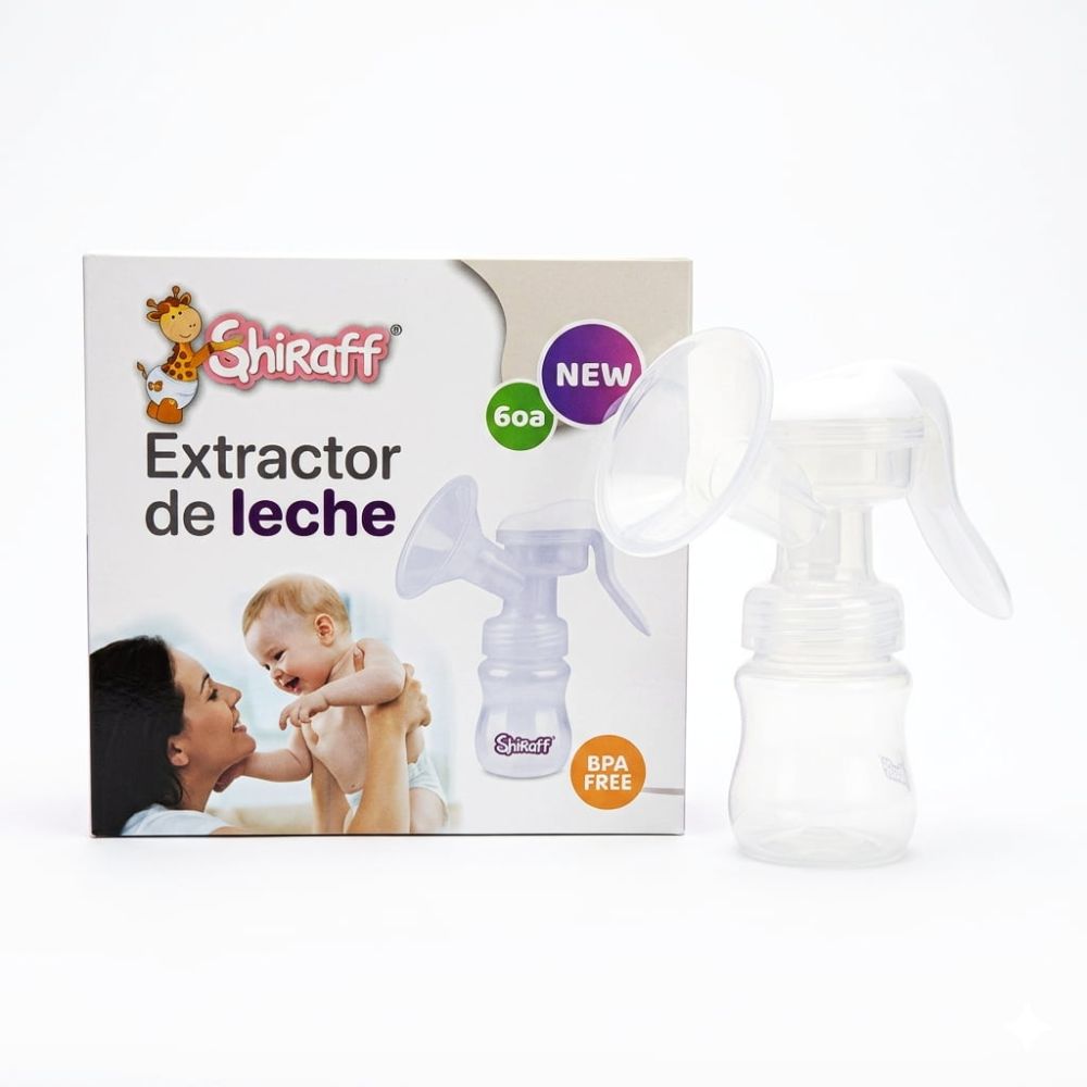 EXTRACTOR DE LECHE GHIRAFF 8OZ