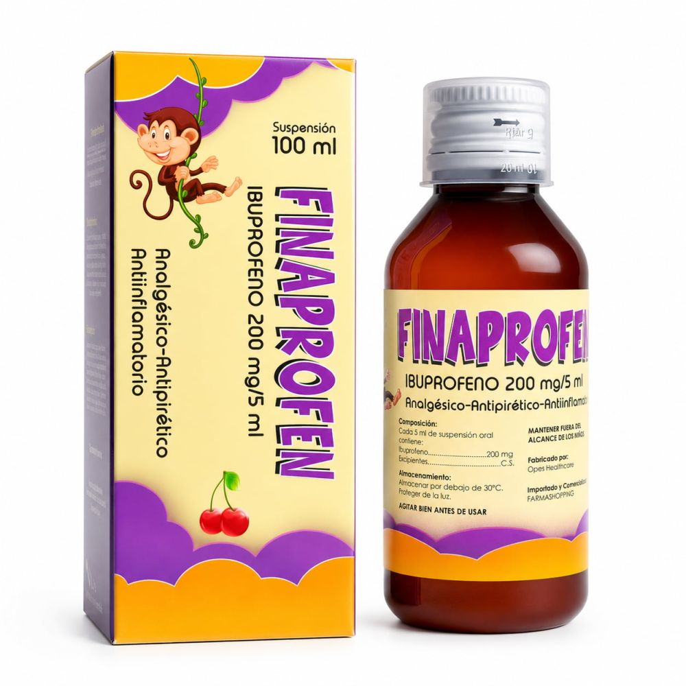 FINAPROFEN 200 MG SUSP. FARMA SHOPPING