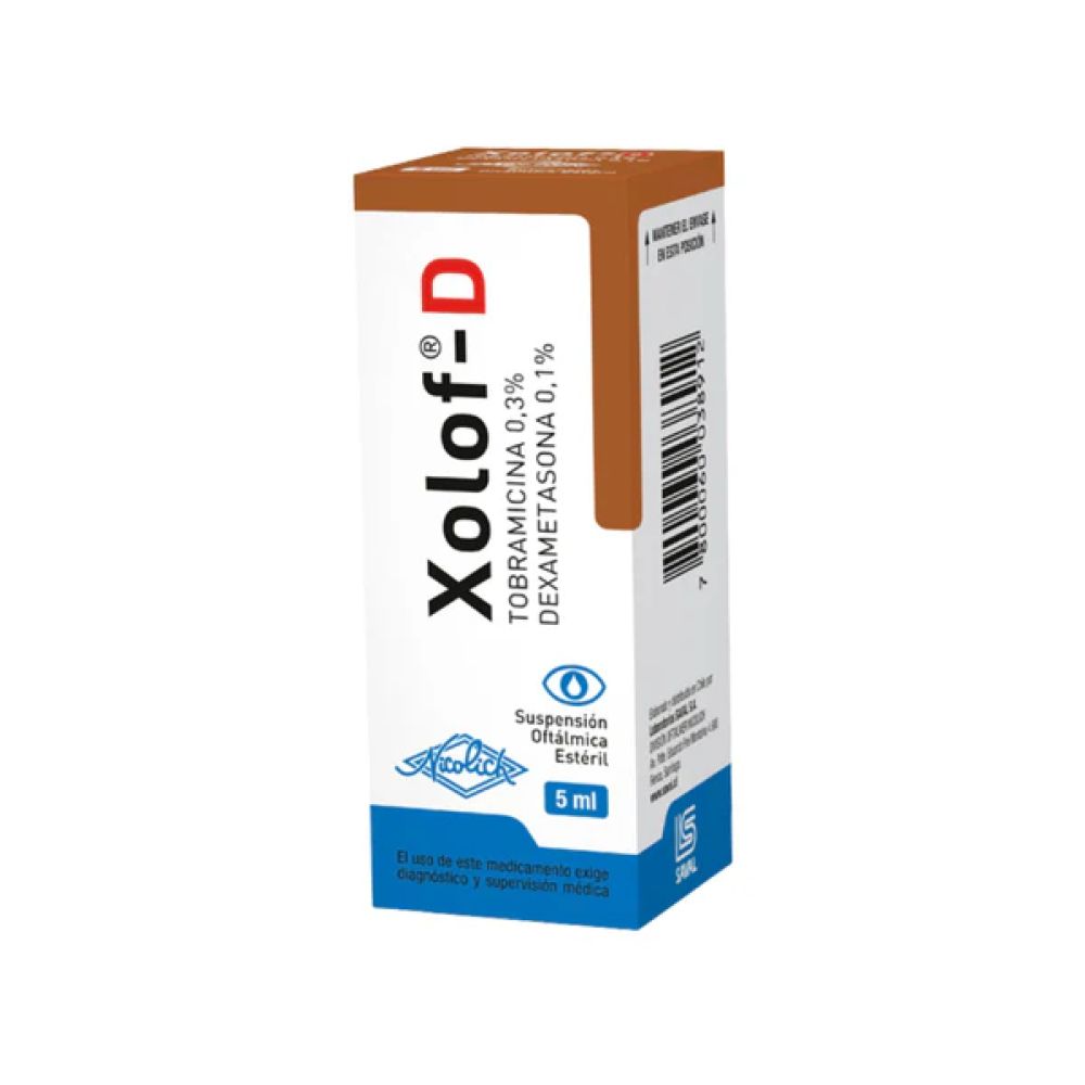 XOLOF D SUSP. OFTALMICA X 5 ML