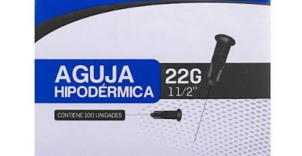 NEOJECT AGUJA Nº22G X 1 1/2