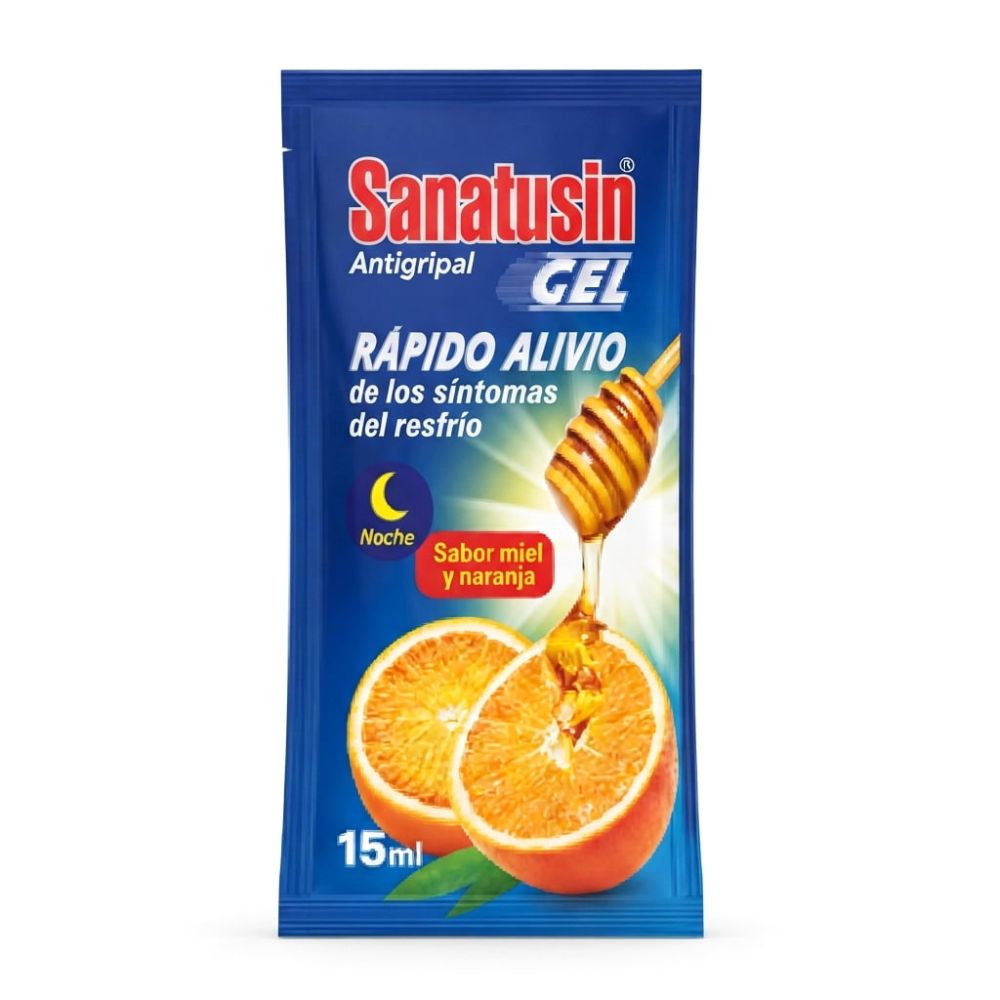 SANATUSIN GEL NOCHE SABOR NARANJA Y MIEL