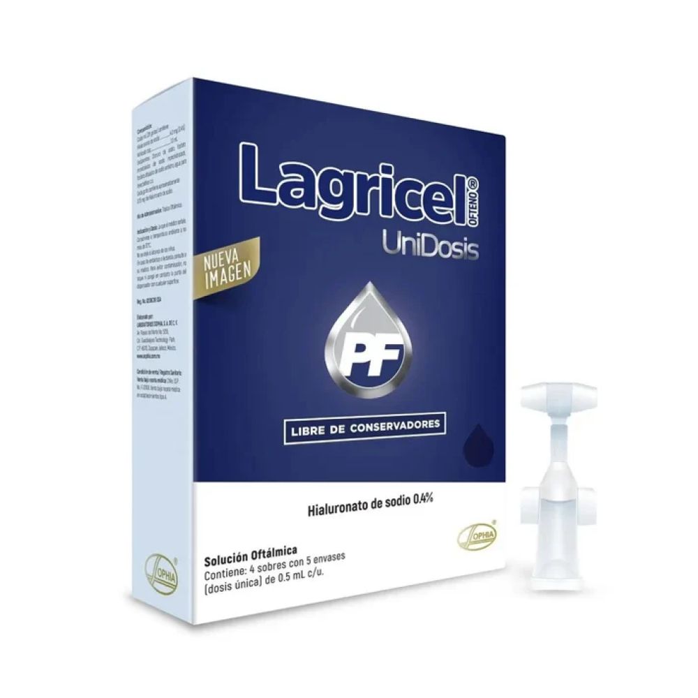 LAGRICEL OFTENO UNIDOSIS X CAJA