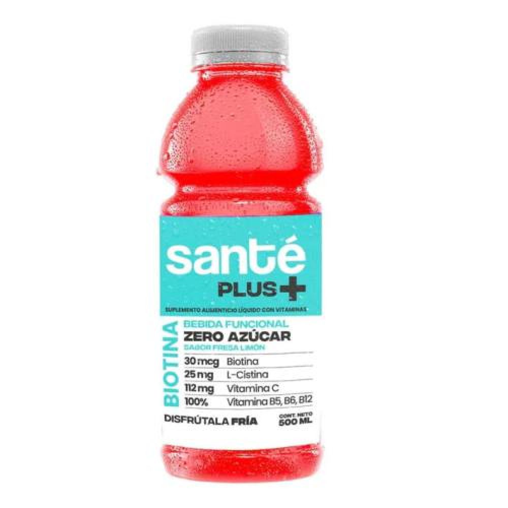 SANTE PLUS BIOTINA SABOR FRESA LIMON X 1 L