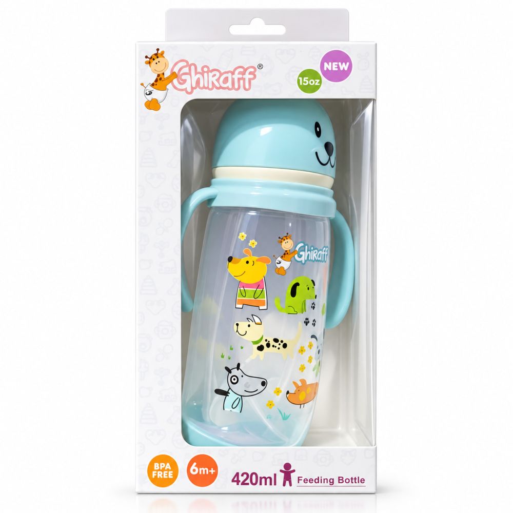 BIBERON GHIRAFF +6M X 420ML 15 OZ