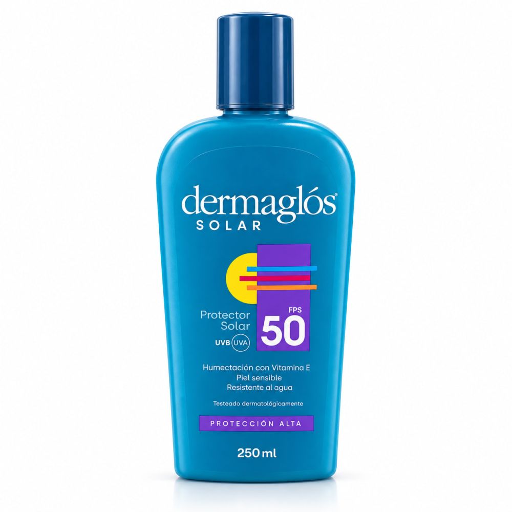 DERMAGLOS SOLAR FPS50 X 250 ML CREMA