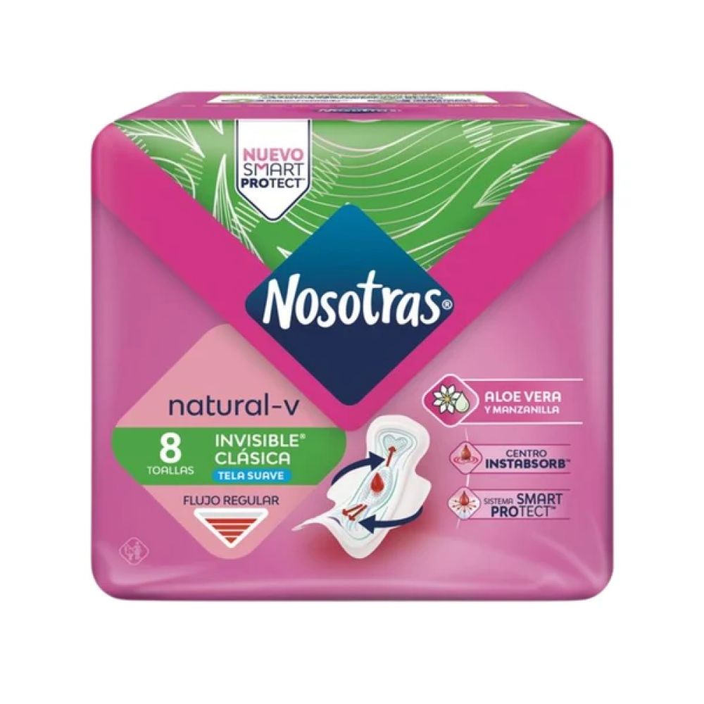NOSOTRAS INVISIBLE CLASICA X 8