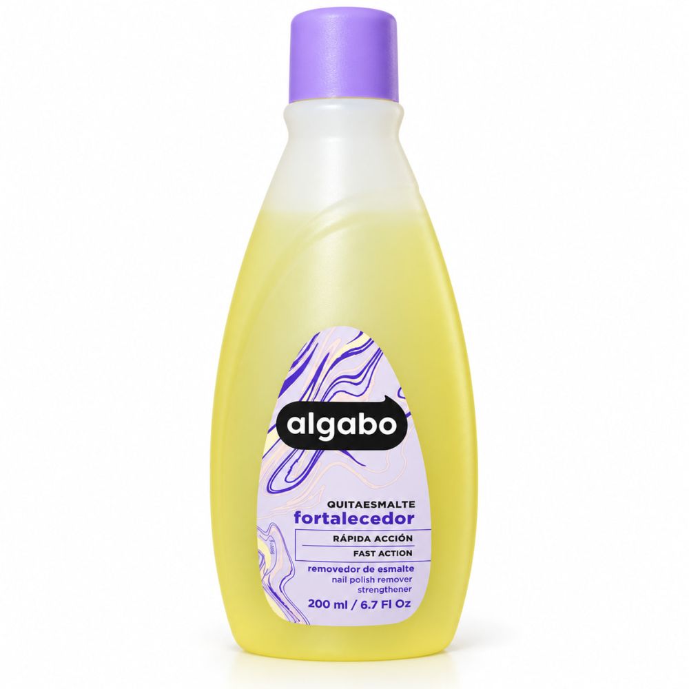 ALGABO QUITAESMALTE FORTALECEDOR X 200ML