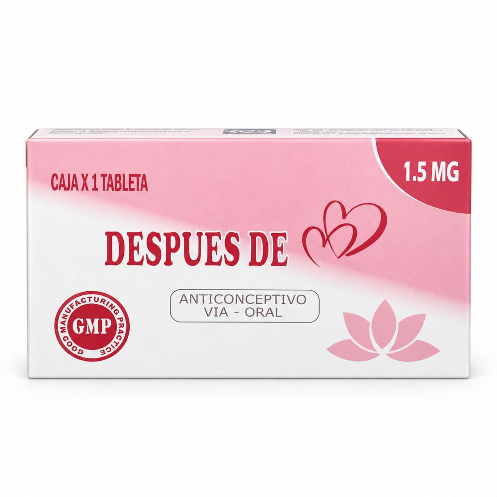DESPUES D (LEVONORGESTREL) X CAJA