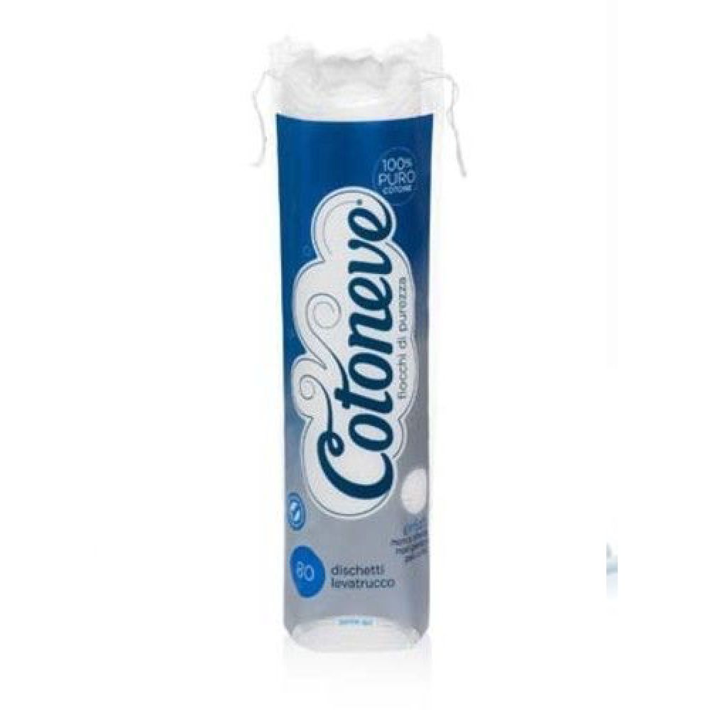 COTONEVE DISCOS DESMAQUILLANTES DE ALGODON X 80 UNIDADES