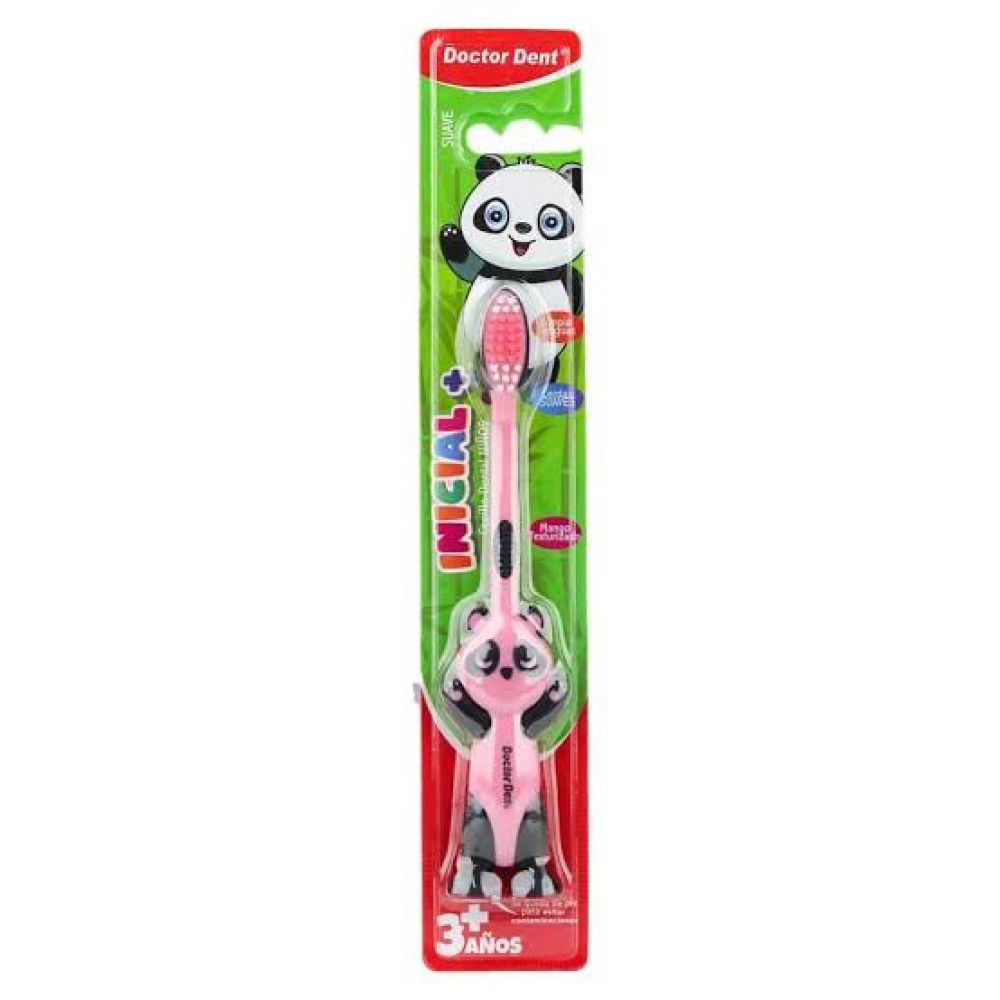 CEPILLO DENTAL PANDA SINGLE +3 AÑOS DOCTOR DENT